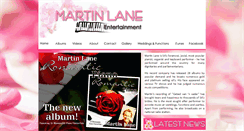 Desktop Screenshot of martinlane.co.za