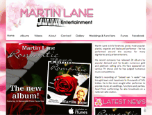 Tablet Screenshot of martinlane.co.za